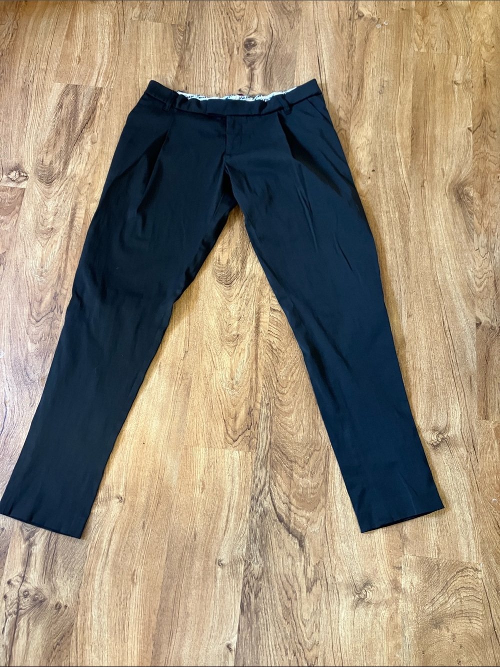Miss sixty luxury black dress pants size 32 quiet luxury mob wife trousers